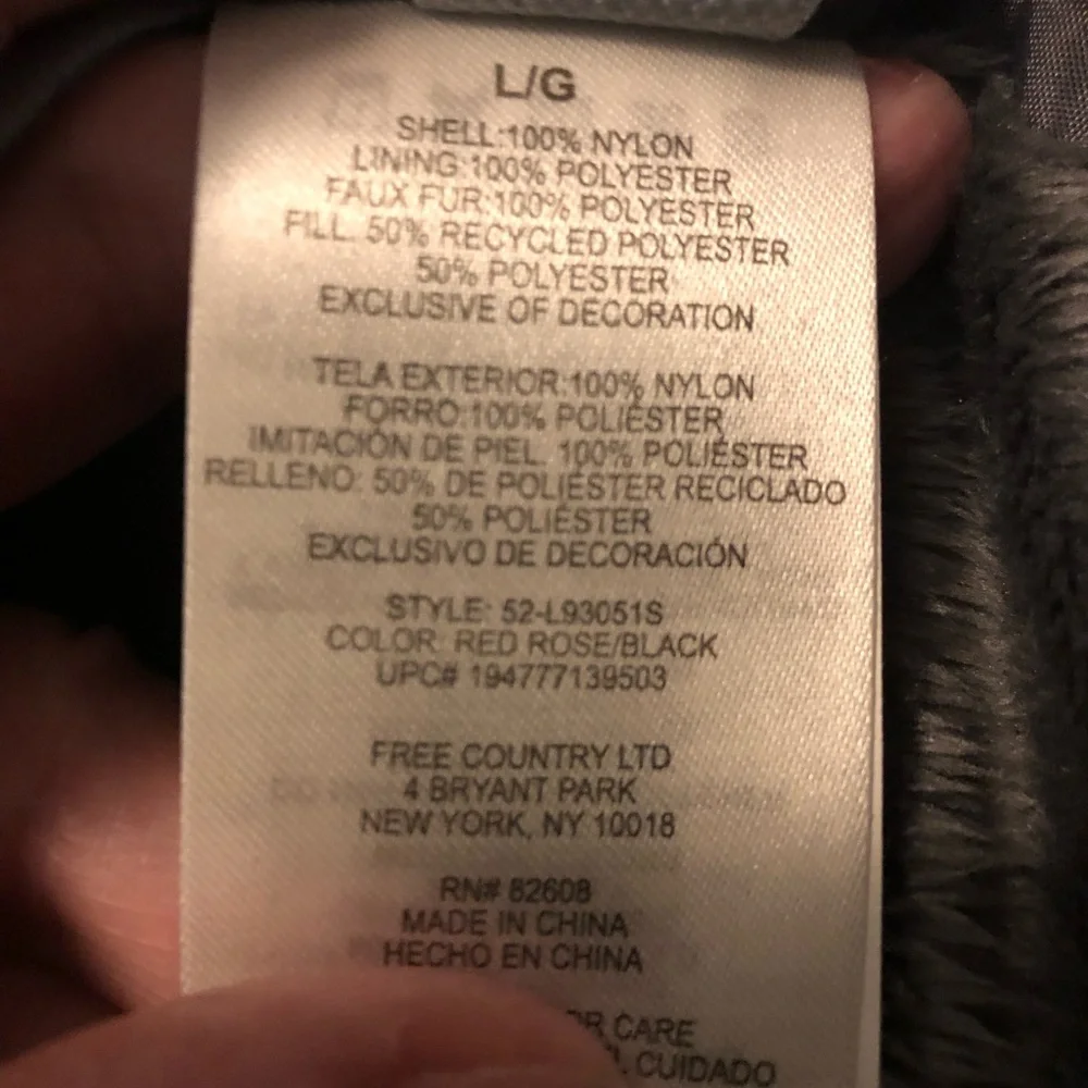 NWOT Free Country Radiance Waterproof 💧Jacket - Picture 10 of 11